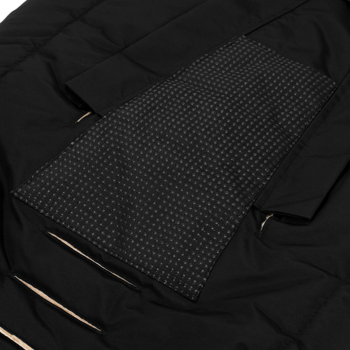 BUGGY-FUSSSACK Vegan  - Schwarz, Trend, Kunststoff/Textil (50/100cm) - Jimmylee