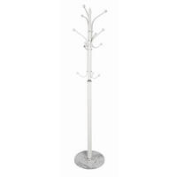 OBEŠALNIK ZA OBLAČILA - bela, Design, kamen/kovina (40/177/40cm) - Carryhome