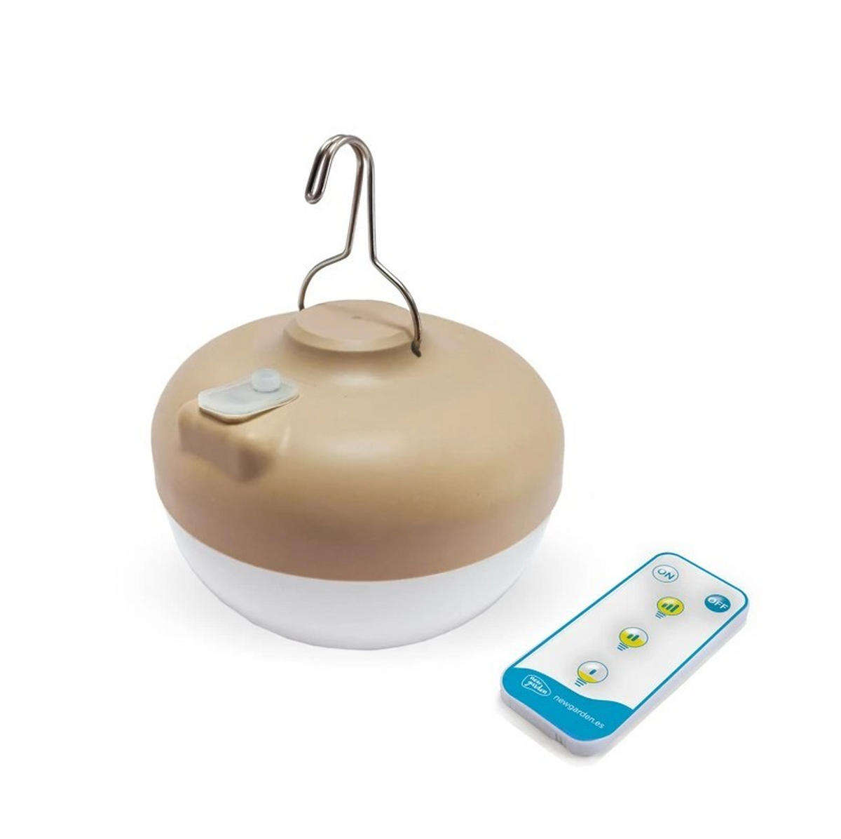 LED-AUßENLEUCHTE - Beige, Basics, Kunststoff (11/8.5/11cm) - New Garden