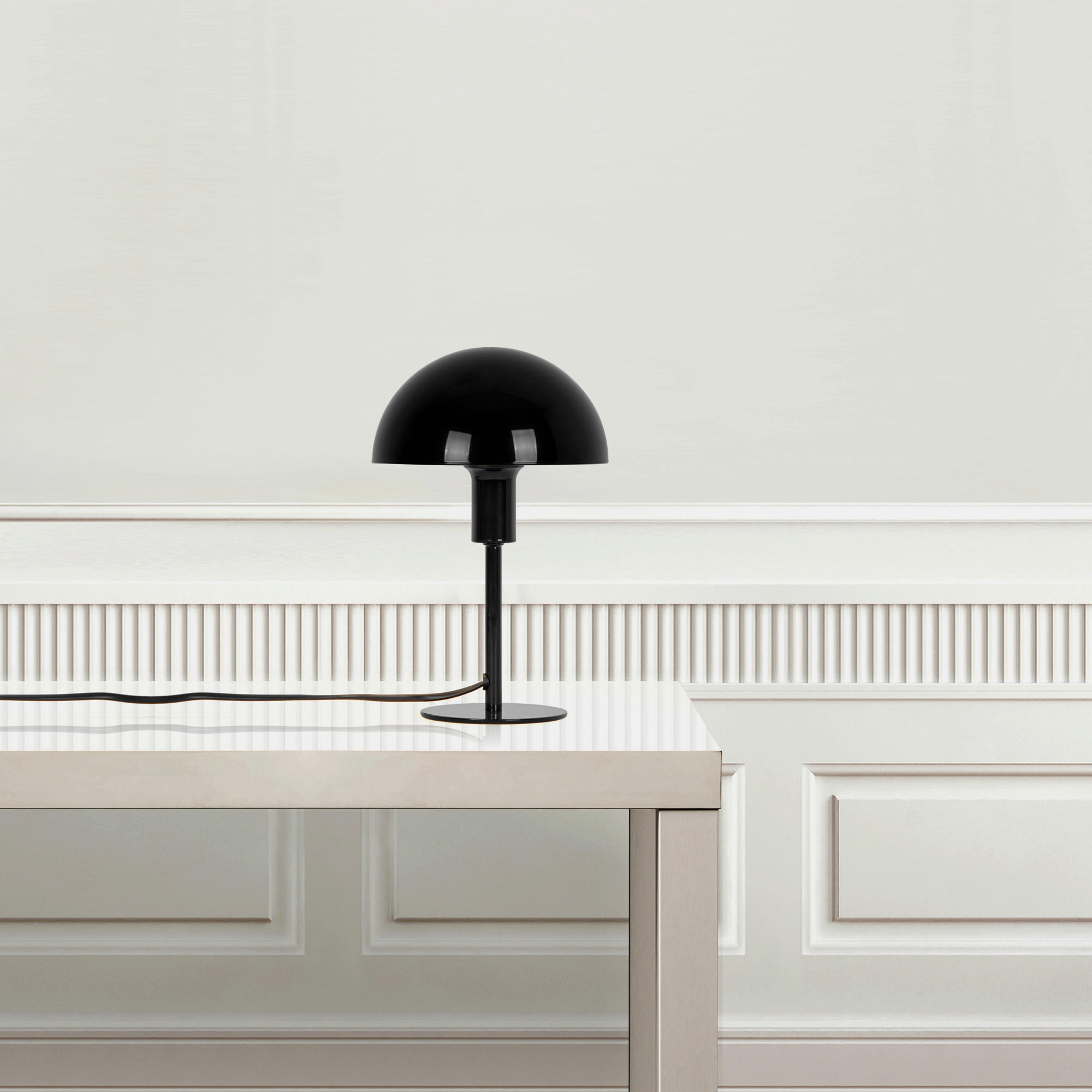 TISCHLEUCHTE 16 cm  - Schwarz, Design, Metall (16cm) - Nordlux