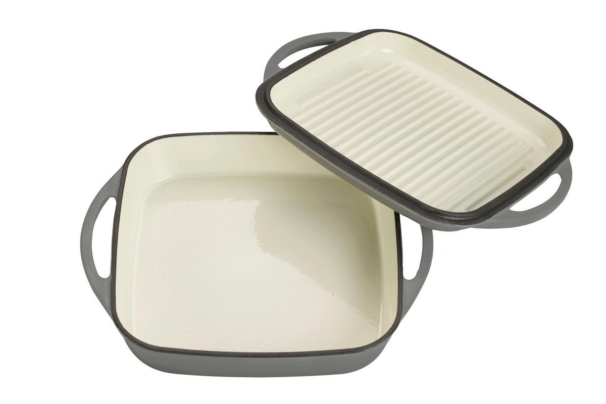 PEKÁČ 1,5 l - sivá, Basics, kov (25,5/6/31cm) - Echtwerk