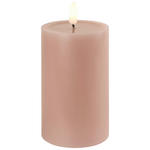 LED-KERZE 7,5/12,5 cm  - Hellrosa, LIFESTYLE, Kunststoff/Paraffin (7,5/12,5cm) - Ambia Home