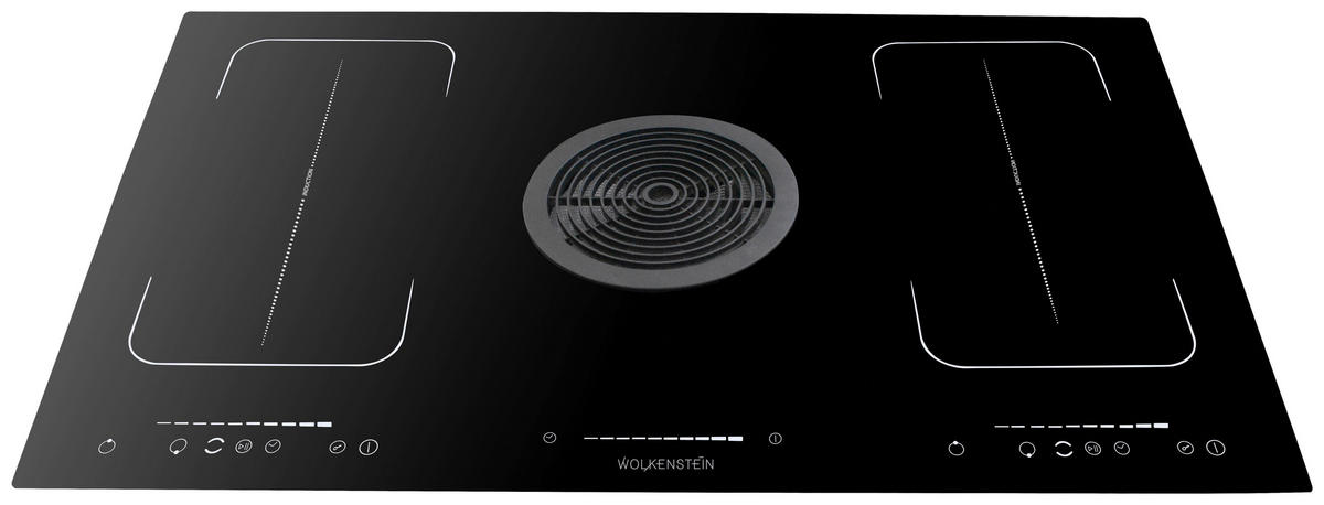 INDUKTIONSKOCHFELD IN4-DA-2FZA+W  - Schwarz, Basics, Glas (90/24,5/52cm) - PKM