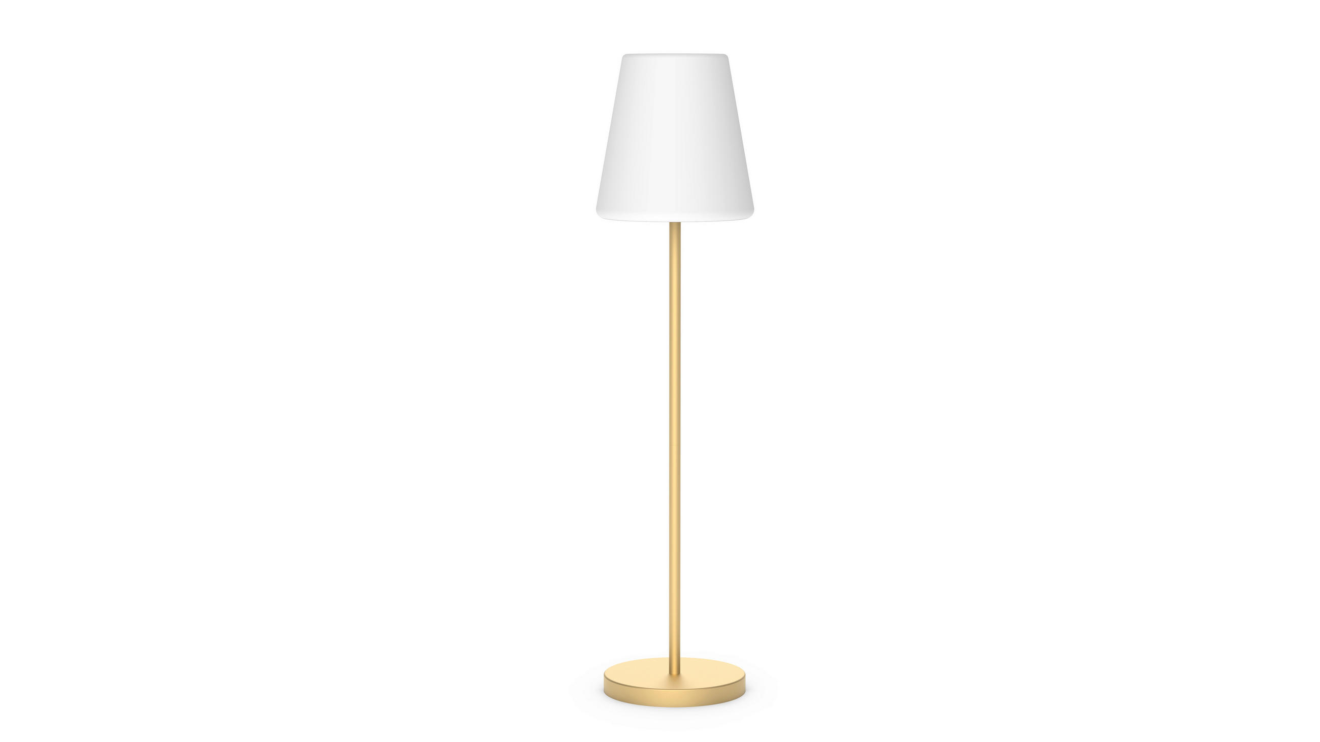 VENKOVNÍ LED SVÍTIDLO  - barva růžového zlata, Design, kov/plast (43.6/180/43.6cm) - New Garden