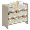KINDERREGAL 62,5/60/29,5 cm  - Beige, MODERN, Holzwerkstoff/Textil (62,5/60/29,5cm) - MID.YOU