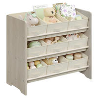 KINDERREGAL 62,5/60/29,5 cm  - Beige, MODERN, Holzwerkstoff/Textil (62,5/60/29,5cm) - MID.YOU