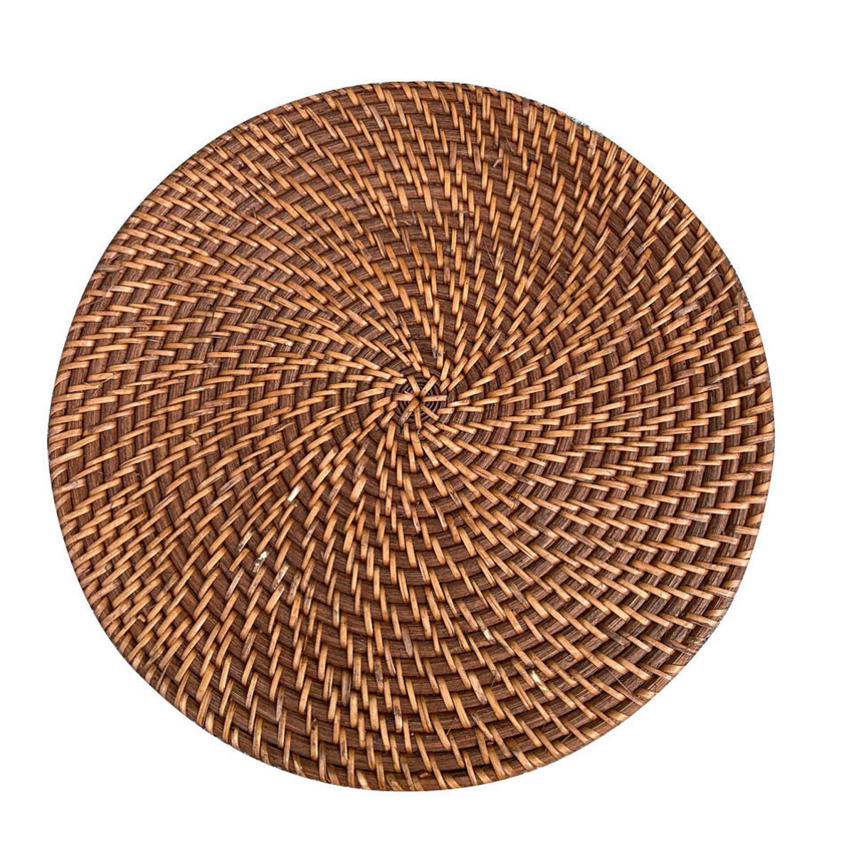 PLATZDECKCHEN Holz Braun 34 cm  - Braun, Basics, Holz (34cm) - Ambia Home