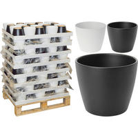 KVETNÍK keramika, 12/15/15 cm - viacfarebná, Basics, keramika (12/15/15cm)