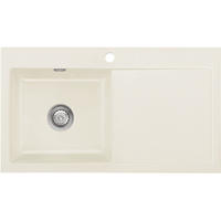 SPÜLE Mera 90 / 50750119  - Creme, Basics, Keramik (90/20/51cm) - Systemceram