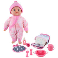 BÁBIKA - viacfarebná, Basics, textil/plast (30cm) - My Baby Lou