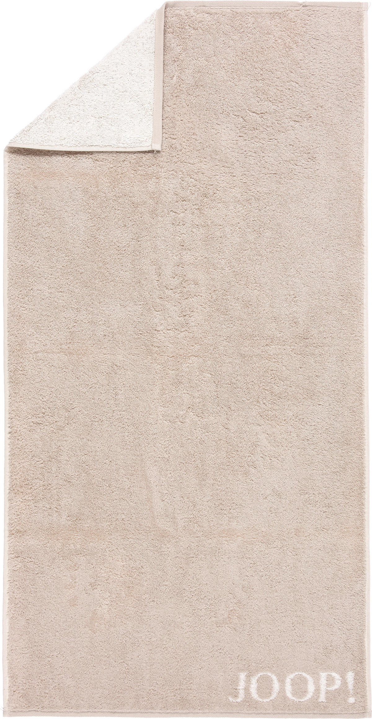 HANDTUCH CLASSIC DOUBLEFACE Sandfarben  - Sandfarben, Design, Textil (50/100cm) - Joop!