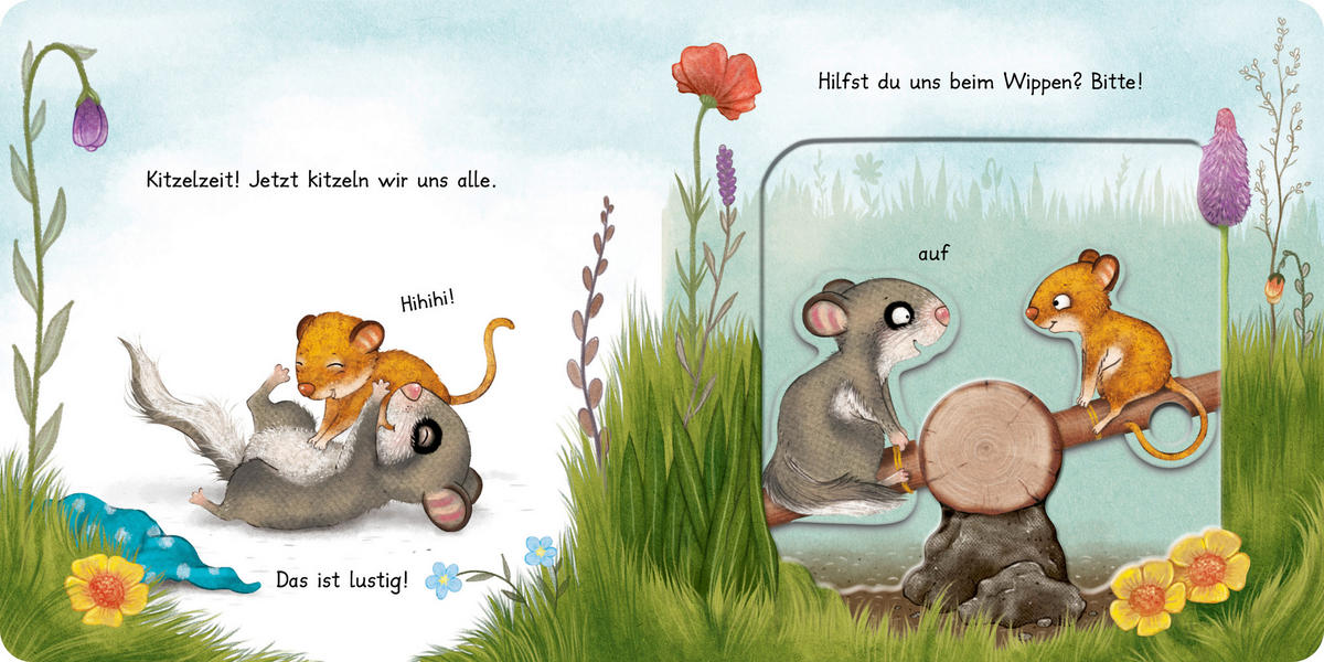 KINDERBUCH Der kleine Siebenschläfer Spiel mit mir!  - Multicolor, Basics, Papier (17,00/17,00/2cm)