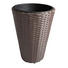 Pflanzentopf - Braun, Basics, Kunststoff/Metall (28/28/40cm) - Ambia Garden Pflanzentopf - Braun, Basics, Kunststoff/Metall (28/28/40cm) - Ambia Garden