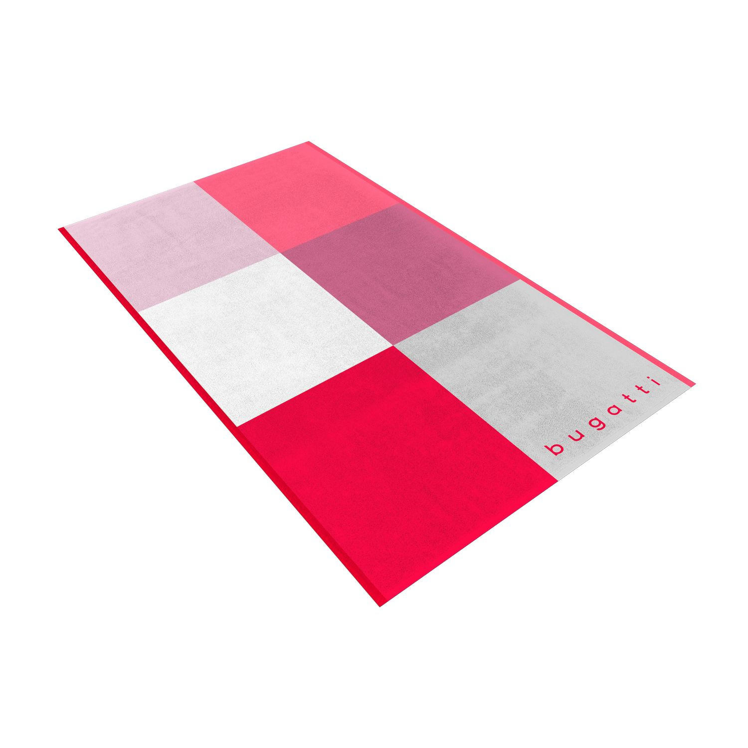 STRANDTUCH Genua Rosa 100/180 cm  - Rosa, Basics, Textil (100/180cm) - Vossen