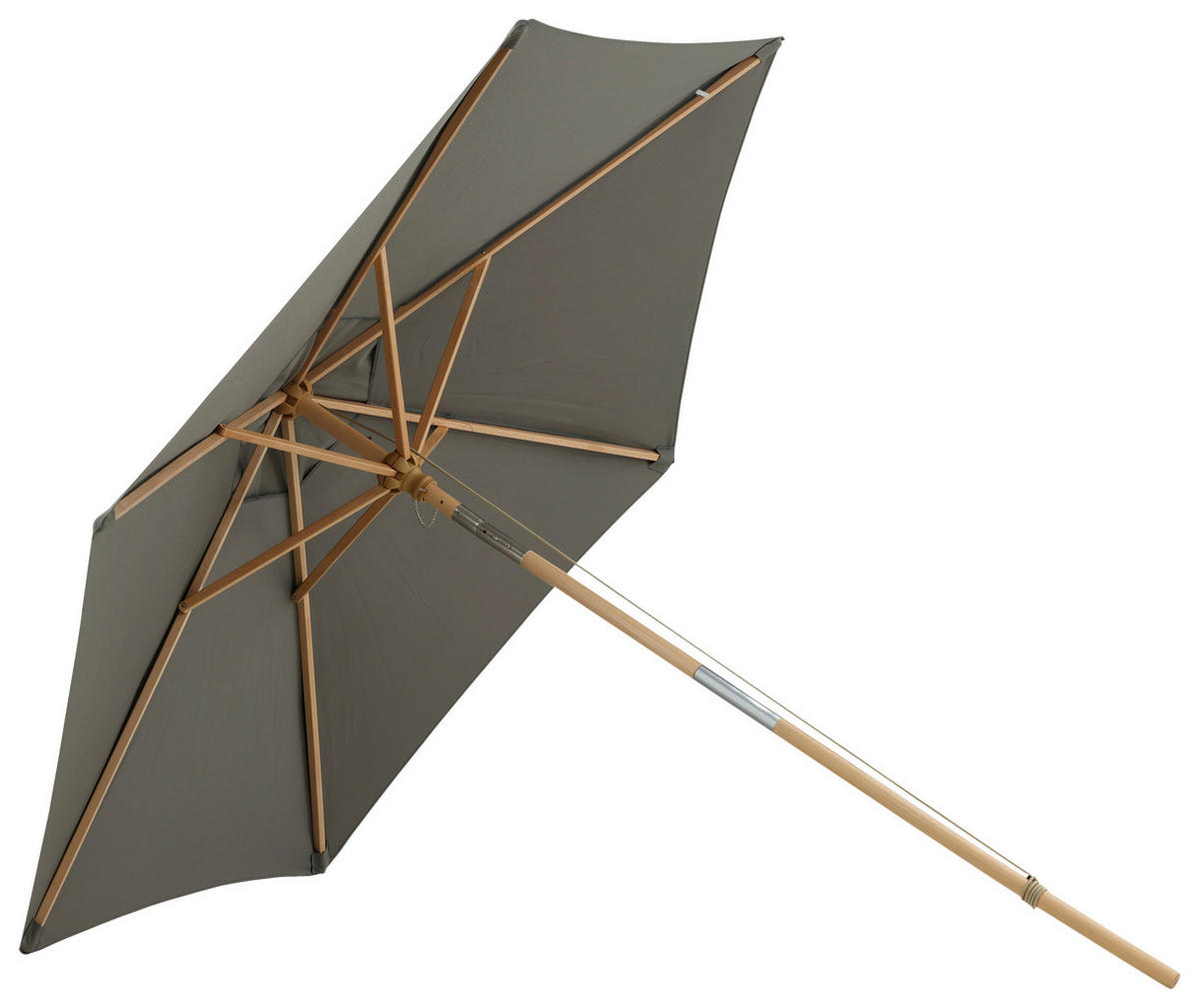 SONNENSCHIRM 250 cm  - Grau, KONVENTIONELL (250/232cm) - Gardenson