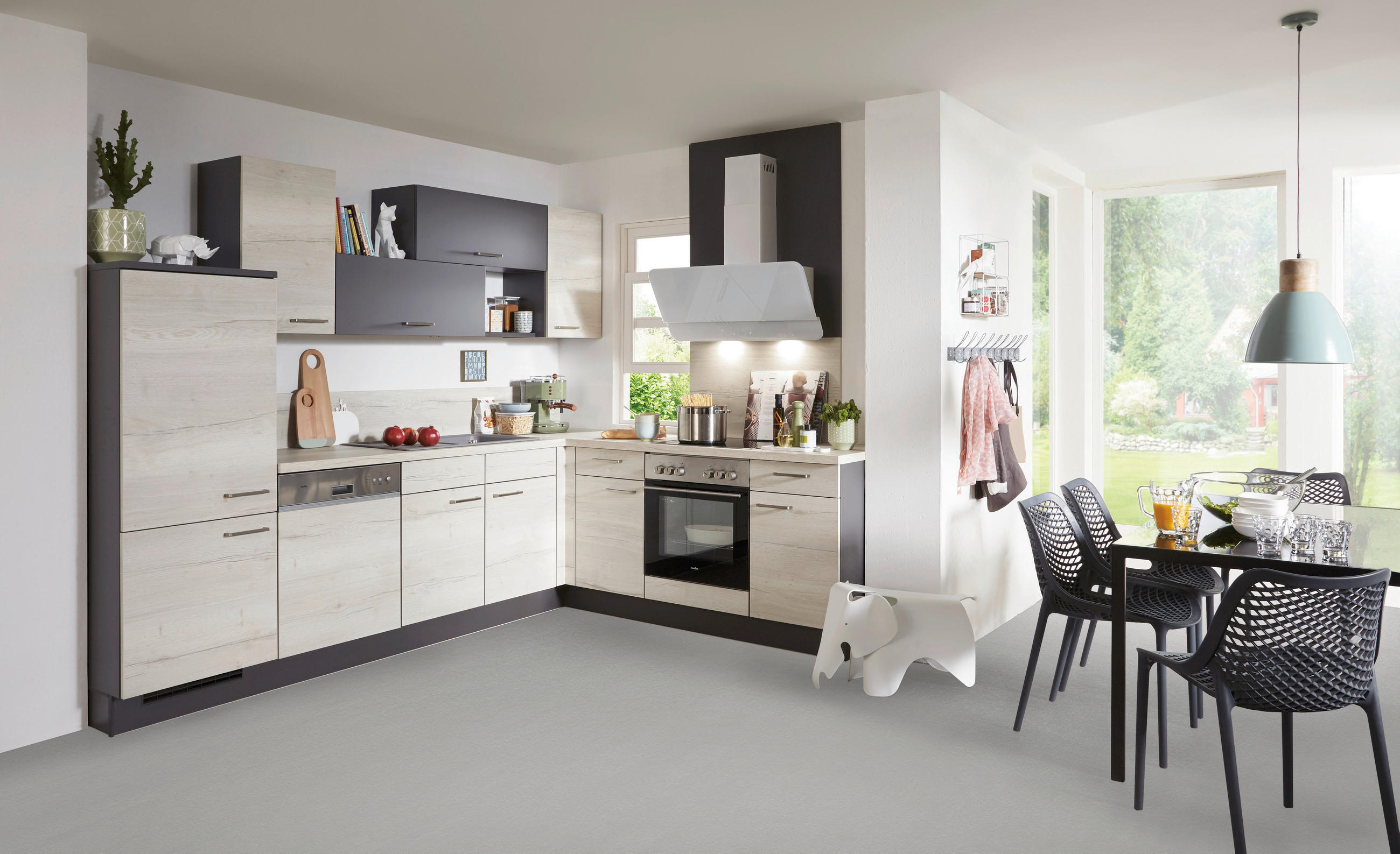 EINBAUKÜCHE   - Design, Holzwerkstoff - Celina