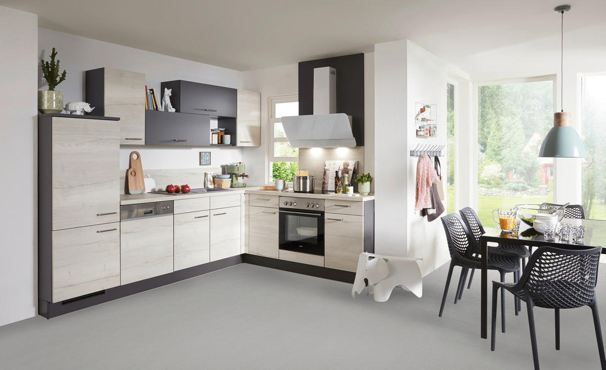 EINBAUKÜCHE   - Design, Holzwerkstoff - Celina