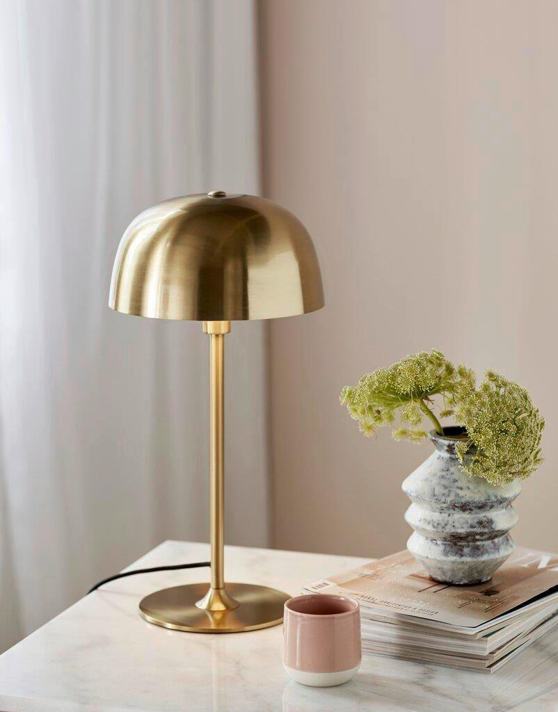 TISCHLEUCHTE CERA 24/47 cm   - Messingfarben, Design, Metall (24/47cm) - Nordlux