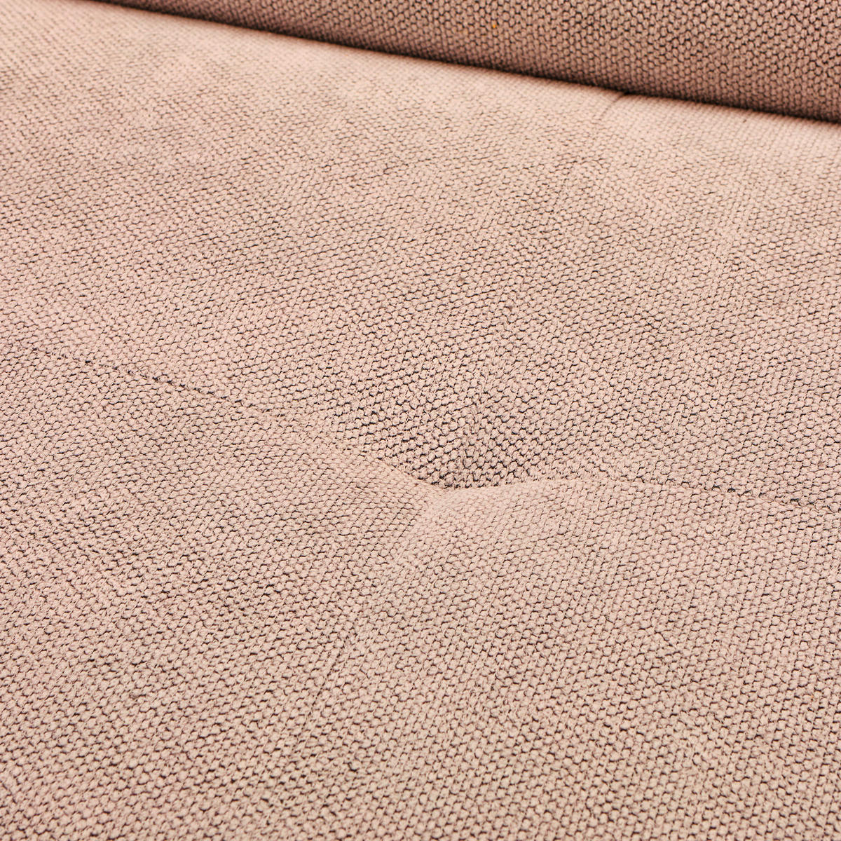 HÖRNSOFFA i vävt tyg gammelrosa  - svart/gammelrosa, Design, metall/textil (280/235cm) - Hom`in