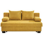 SCHLAFSOFA in Flachgewebe Gelb  - Gelb, KONVENTIONELL, Holz/Textil (200/88/102cm) - Xora