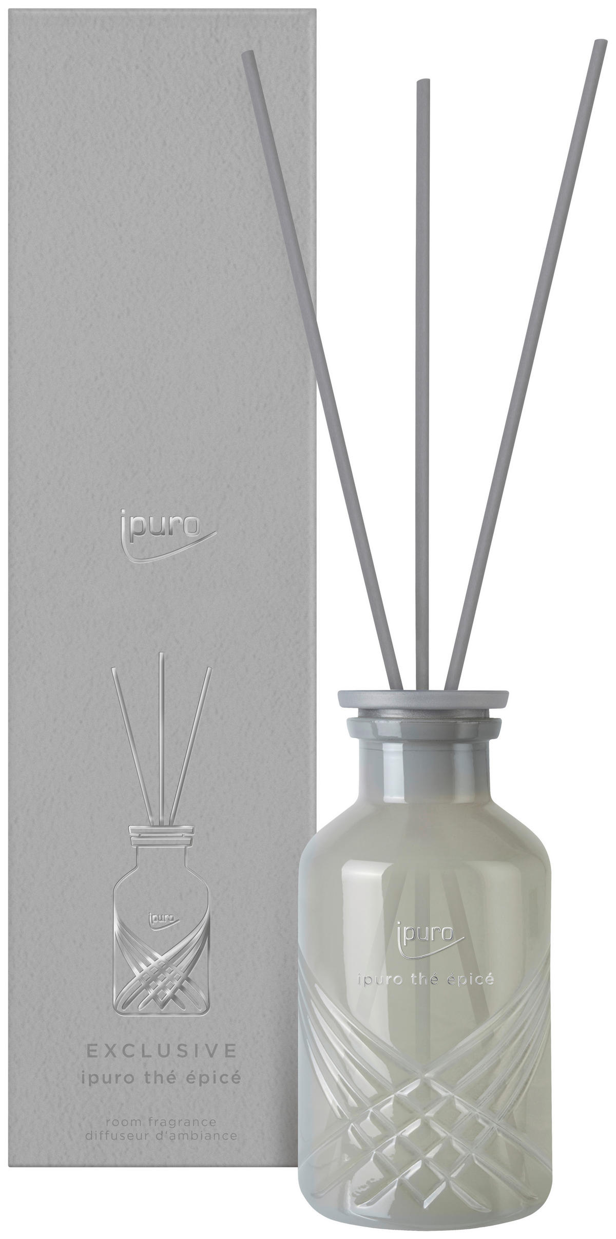 DIŠAVA ZA PROSTOR Exclusive  - siva, Basics (240ml) - Ipuro