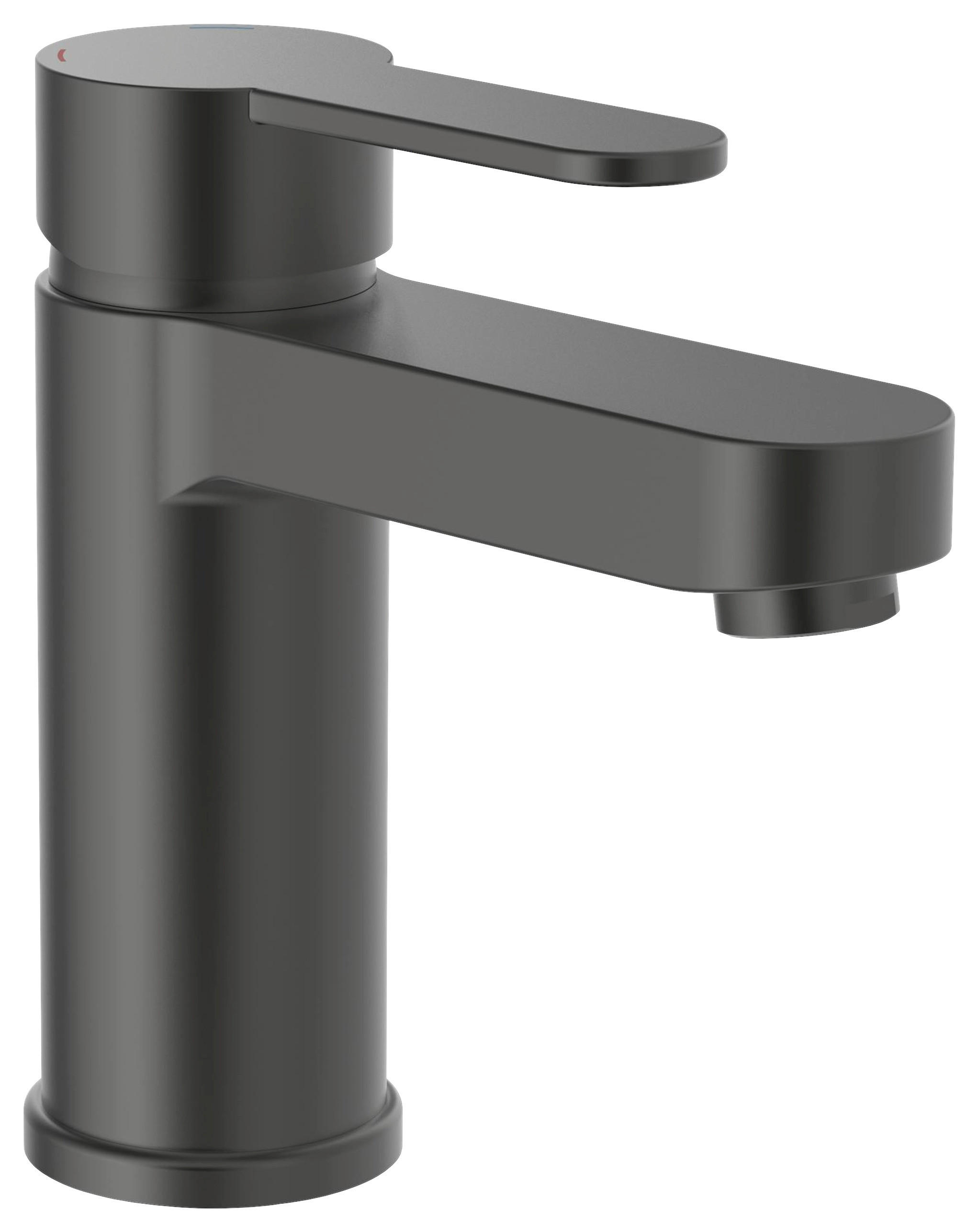 TVÄTTSTÄLLSBLANDARE 5,5/15,9/15,7 cm  - grafitfärgad, Basics, metall (5,5/15,9/15,7cm) - Xora