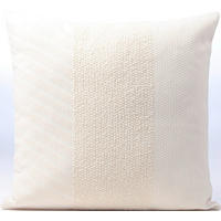 DEKORAČNÍ POLŠTÁŘ 50/50 cm - šedobílá, Design, textil (50/50cm) - Novel