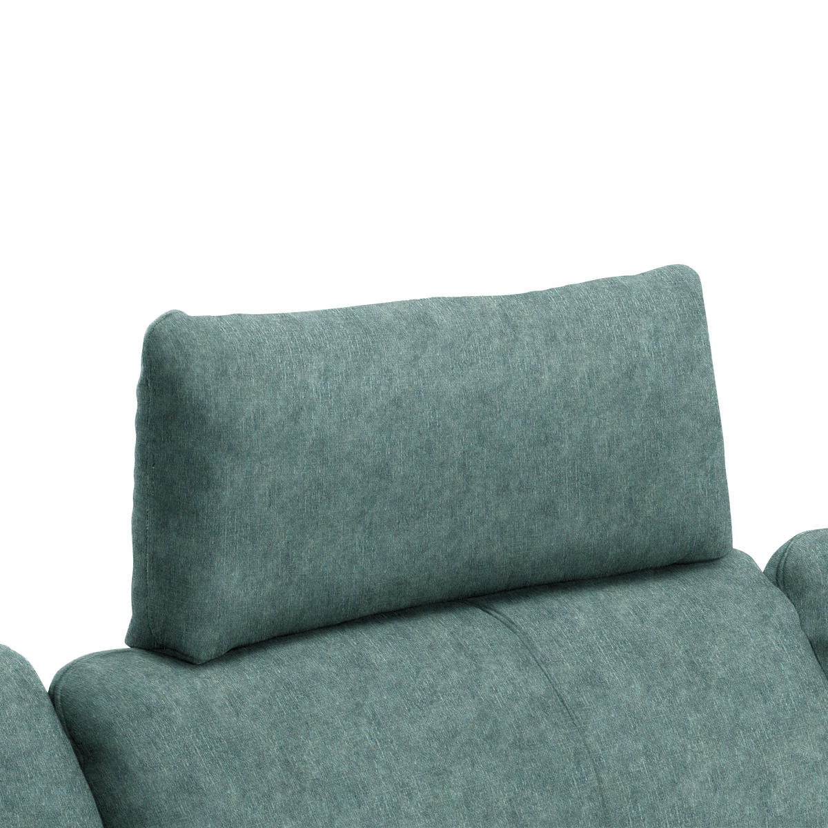 ECKSOFA in Velours Opal  301/179 cm  - Opal/Schwarz, Design, Textil/Metall (301/179cm) - Chilliano