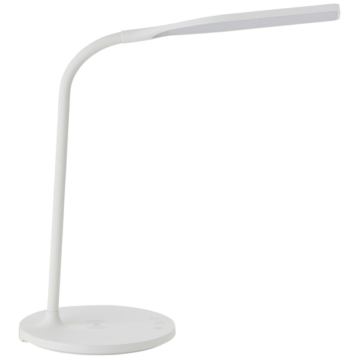 SCHREIBTISCHLEUCHTE - Weiss, Basics, Kunststoff (17/34/33cm) - Brilliant