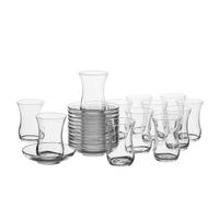 TEEGLÄSERSET 24-teilig  - Transparent, Basics, Glas (5,5/8,5cm) - Mäser