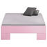 BETT 100/200 cm - Rosa, Design, Holzwerkstoff (100/200cm) - Xora