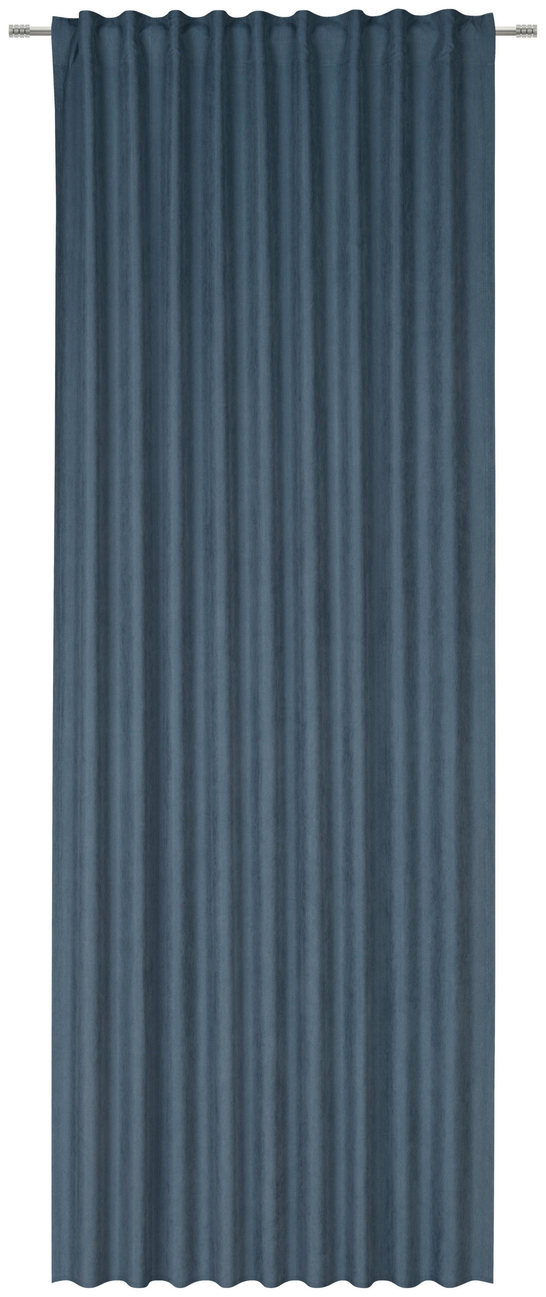 KONČANA ZAVESA  neprosojno   140/245 cm  - modra, Basics, tekstil (140/245cm) - Esposa