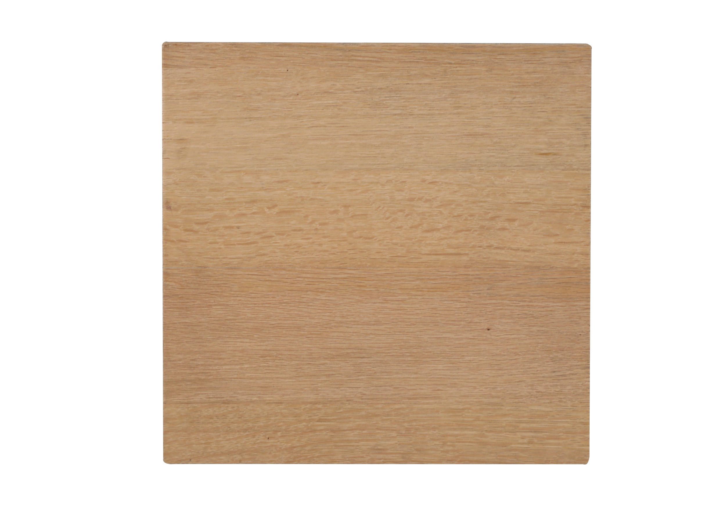 BEISTELLTISCH 45/45/55 cm Eiche furniert Schwarz, Eichefarben quadratisch  - Eichefarben/Schwarz, Design, Holz/Holzwerkstoff (45/45/55cm) - Landscape