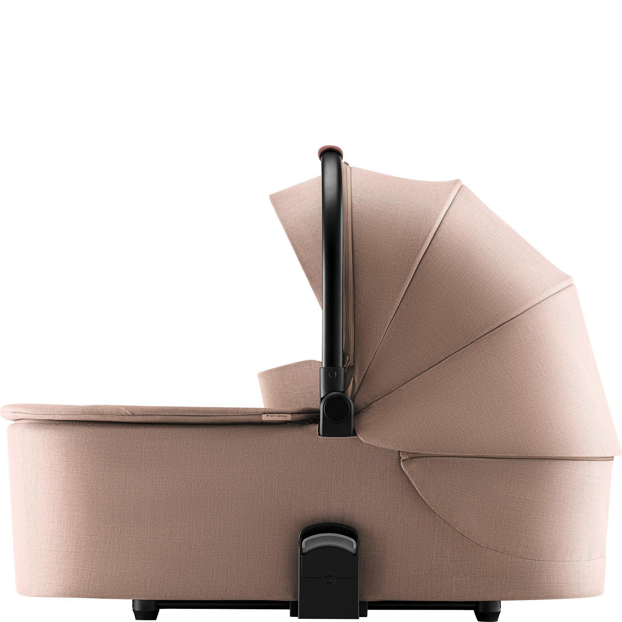 LIEGEWANNE Rio Carry Cot  - Hellbraun, Basics, Textil/Metall (23/38/80cm) - Britax Römer