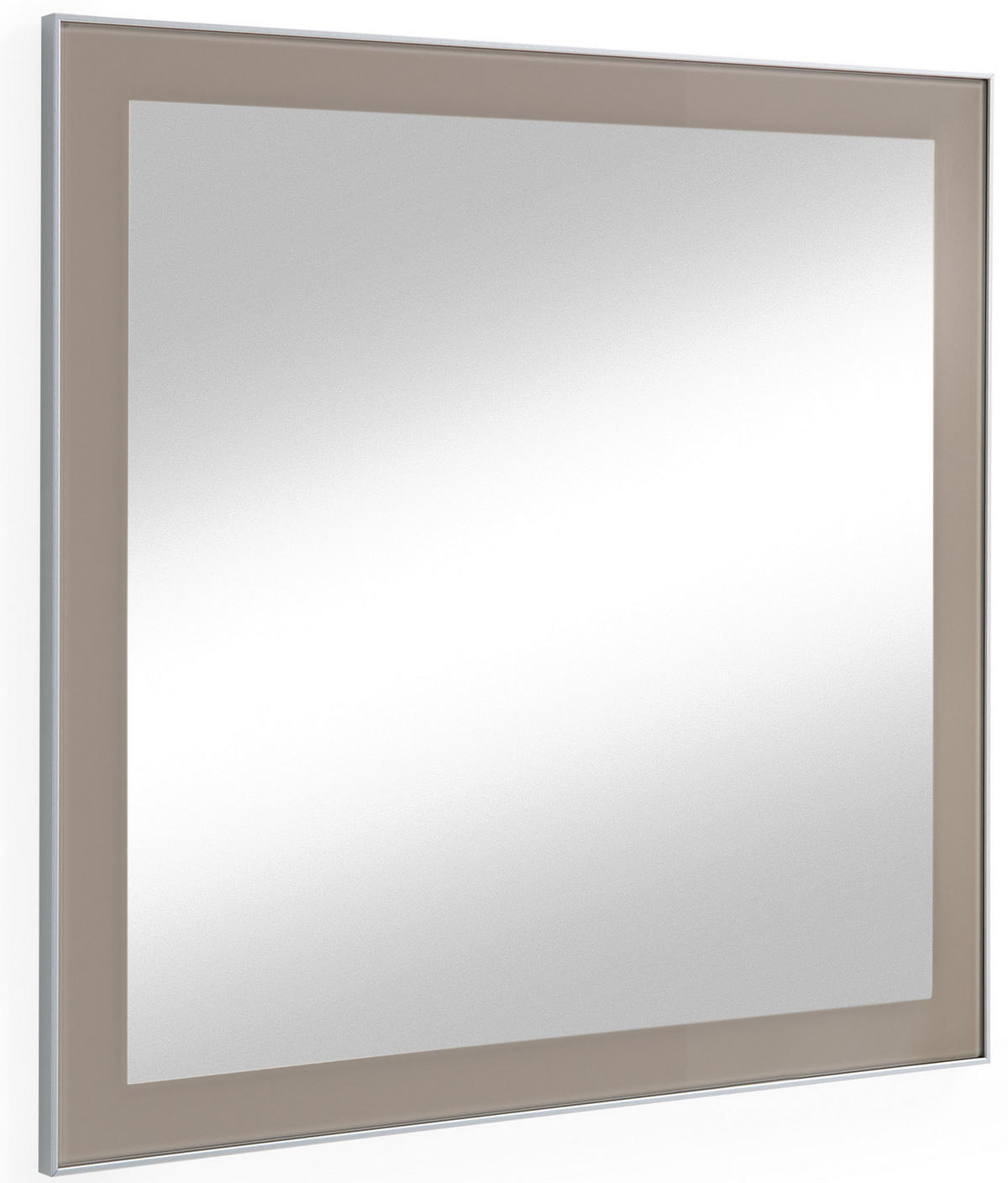 GARDEROBE 5-teilig  in 180/195/40 cm  - Taupe/Eichefarben, Design, Glas/Holz (180/195/40cm)