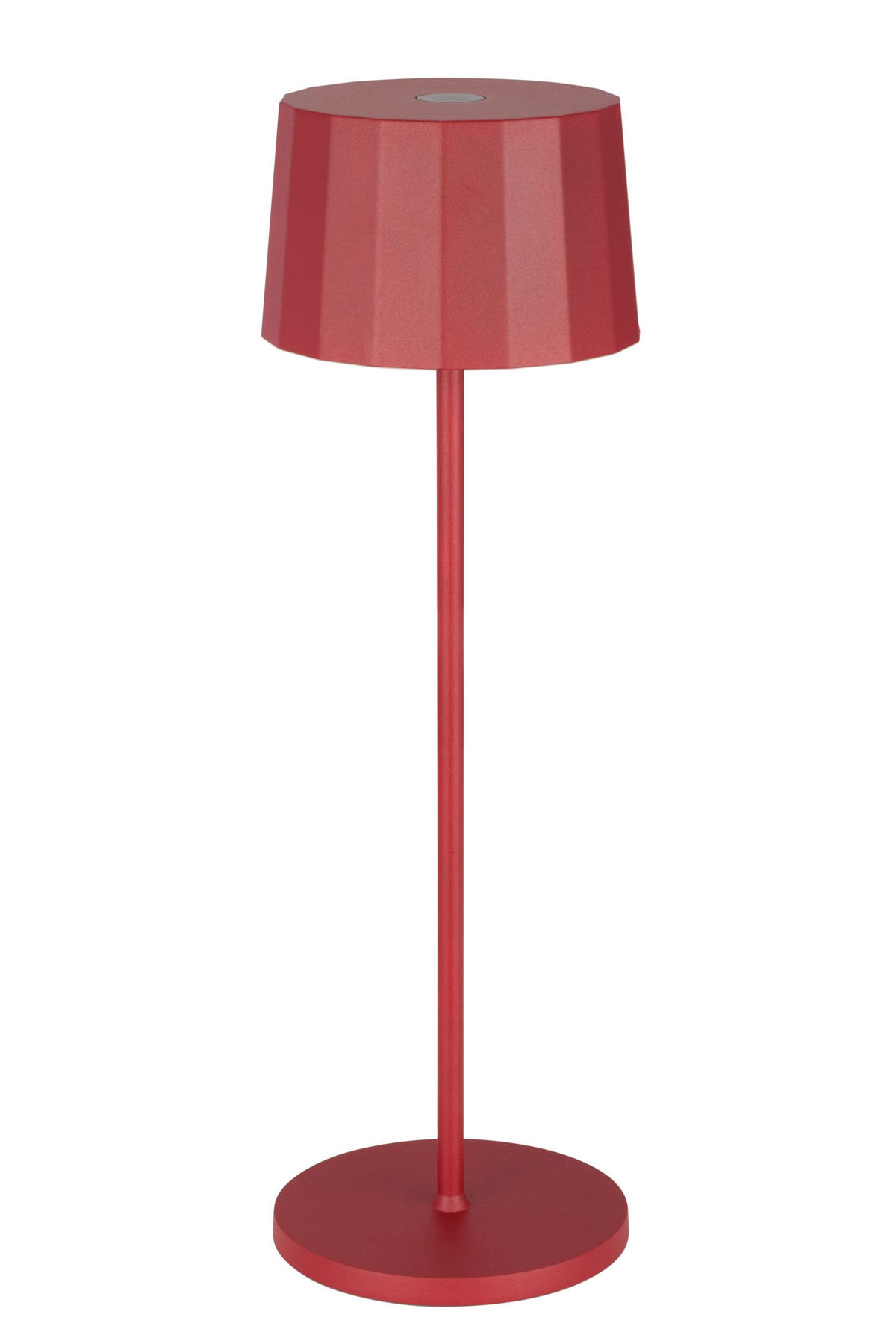 LED-TISCHLEUCHTE 11/35 cm   - Rot, Basics, Kunststoff/Metall (11/35cm) - Dieter Knoll