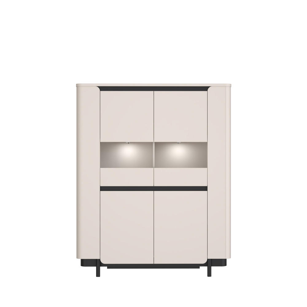 Comodă Înaltă 130,3/161,4/44,8 cm  - Design (130,3/161,4/44,8cm) - Hom`in