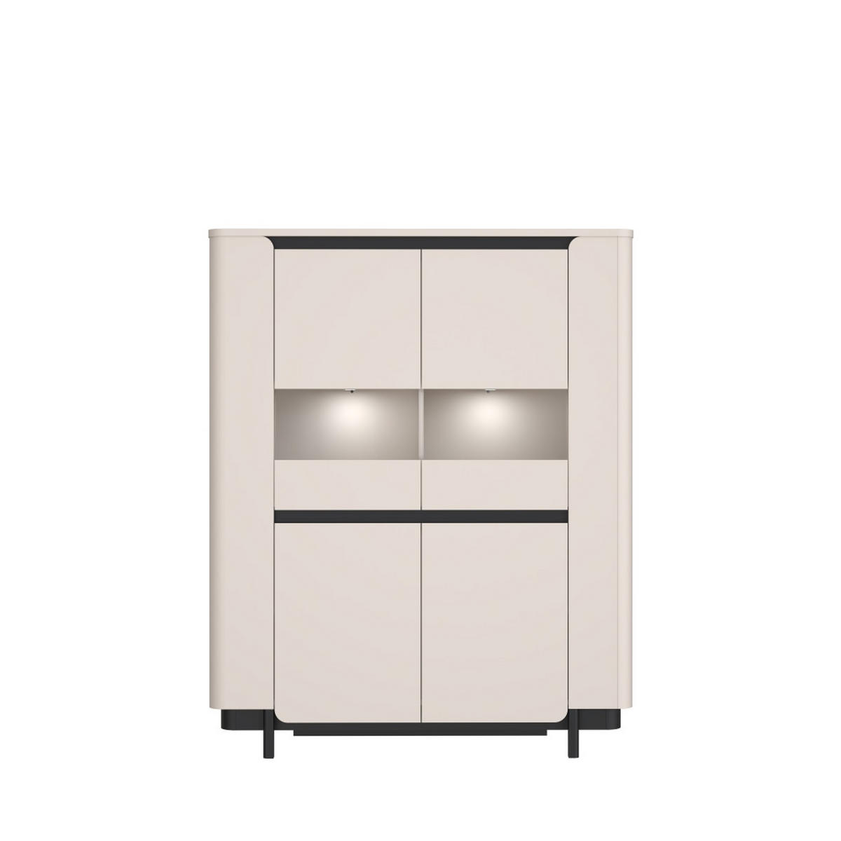 Comodă Înaltă 130,3/161,4/44,8 cm  - Design (130,3/161,4/44,8cm) - Hom`in