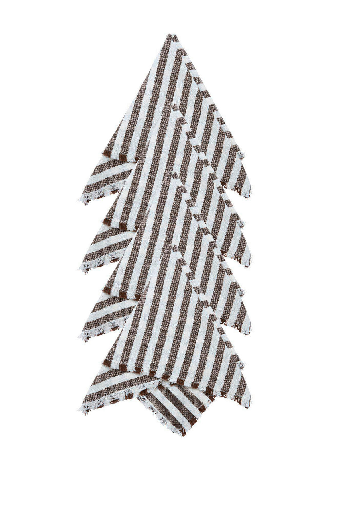 STOFFSERVIETTE  45/45 cm   - Braun, Basics, Textil (45/45cm)