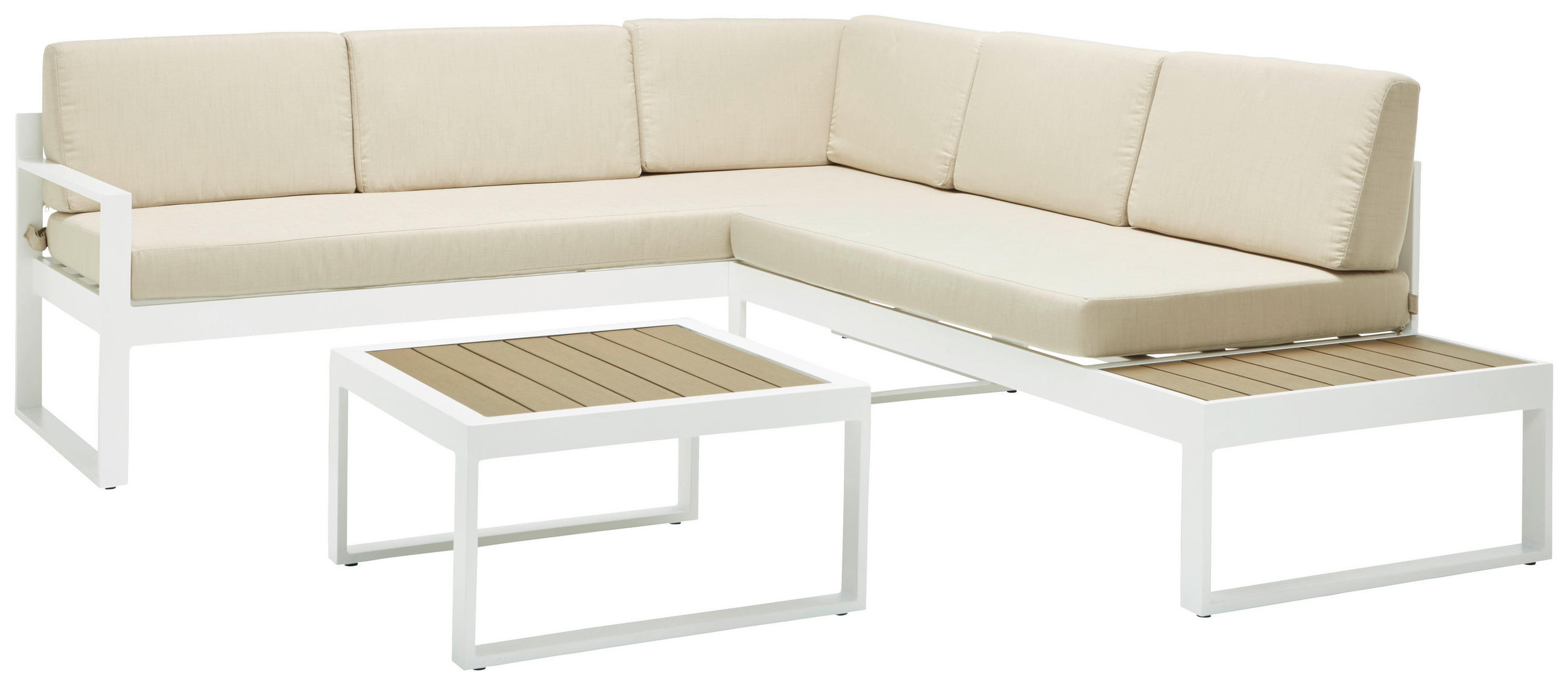 Ambia Garden TERASOVÁ SEDACÍ SOUPRAVA kov, plast, textil