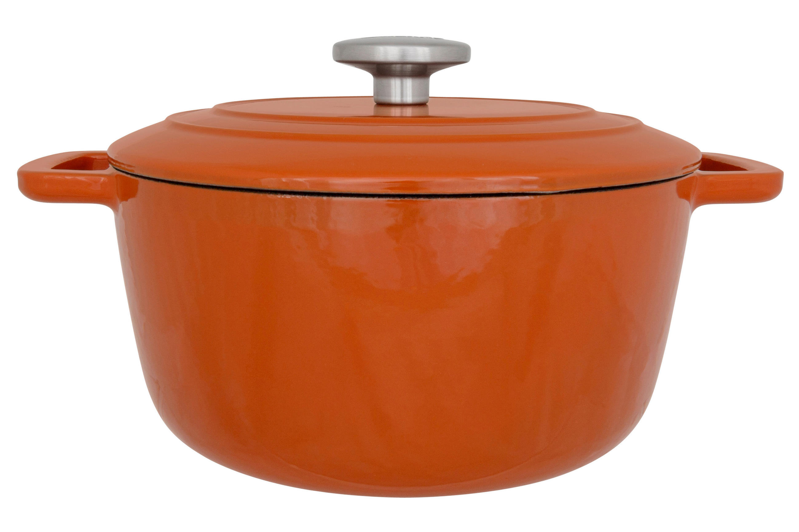 LITOŽELEZNI PEKAČ  FONTESTIC    4,6 l  - oranžna, Basics, kovina (4,6l)