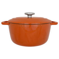 LITOŽELEZNI PEKAČ  FONTESTIC    4,6 l  - oranžna, Basics, kovina (4,6l)