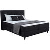 BOXBETT 120/200 cm  in Schwarz  - Schwarz, Konventionell, Kunststoff/Textil (120/200cm) - Carryhome