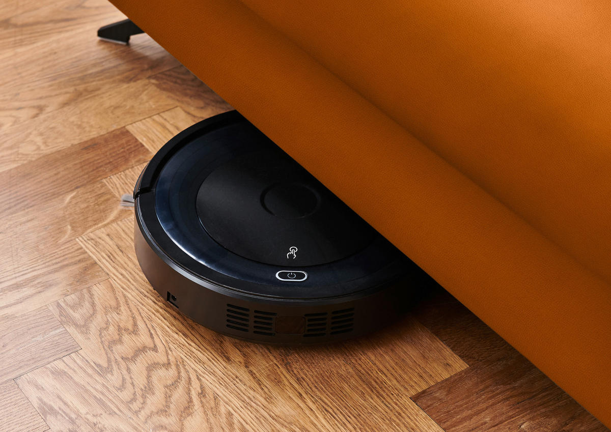 ECKSOFA in Echtleder Orange  165/267 cm  - Schwarz/Orange, Design, Leder/Metall (165/267cm) - Lomoco