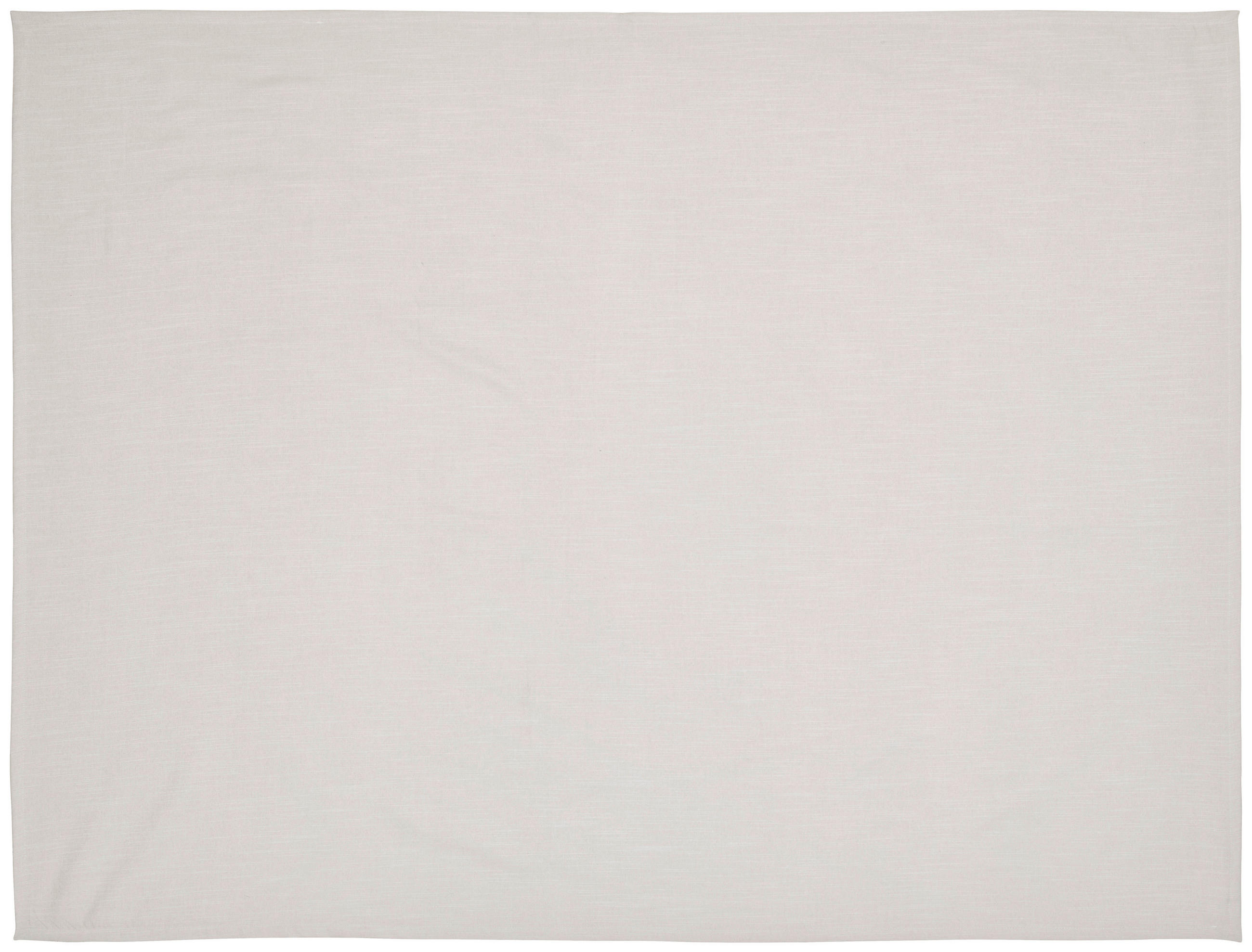 TISCHLÄUFER Textil Flachgewebe Weiß 130/170 cm  - Weiß, Basics, Textil (130/170cm) - Novel