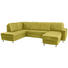 WOHNLANDSCHAFT in Leder Gelb - Chromfarben/Gelb, Design, Leder/Kunststoff (198/301/167cm) - Xora WOHNLANDSCHAFT in Leder Gelb - Chromfarben/Gelb, Design, Leder/Kunststoff (198/301/167cm) - Xora