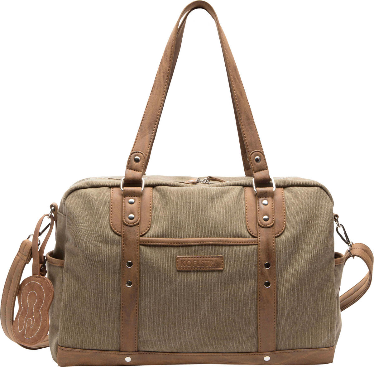 TORBA ZA PREVIJANJE    - zelena/maslinasto zelena, Trend, tekstil/plastika (40.5/13/28cm)