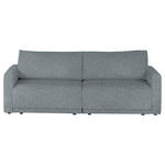 2,5-SITZER in Flachgewebe Dunkelgrau  - Dunkelgrau/Schwarz, Design, Kunststoff/Textil (240/70/125cm) - Xora