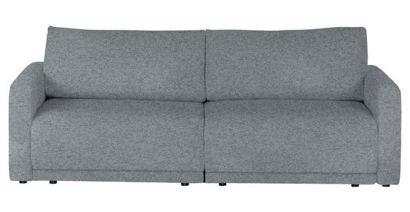 2,5-SITZER in Flachgewebe Dunkelgrau  - Dunkelgrau/Schwarz, Design, Kunststoff/Textil (240/70/125cm) - Xora
