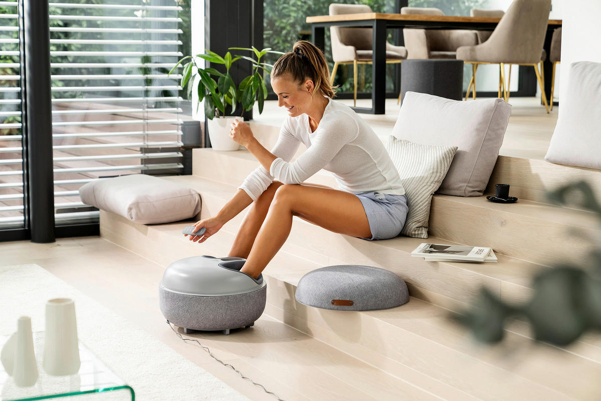 FUßMASSAGEGERÄT - Hellgrau, Basics - Beurer